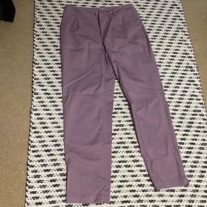 Purple A New Day straight leg pants. Size 4